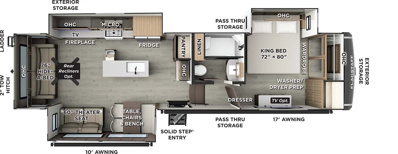 F361RLS Floorplan Image