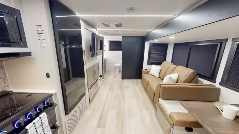 Heritage Glen Travel Trailers Main Room