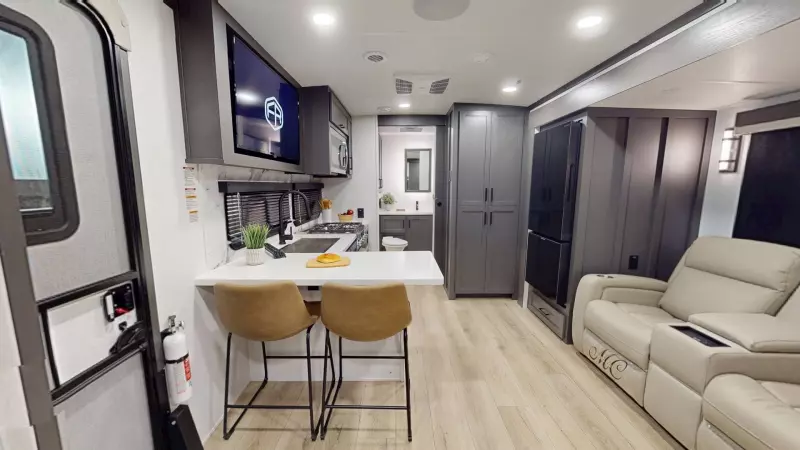 Flagstaff Classic Travel Trailers Main Room