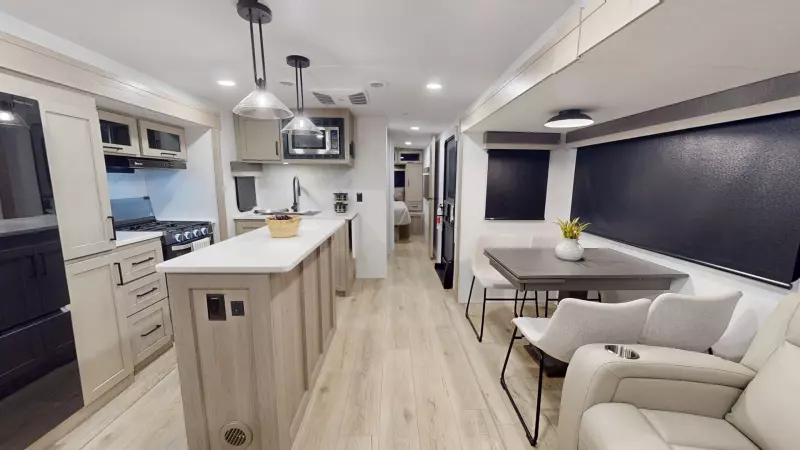 Rockwood Ultra Lite Travel Trailers Main Room