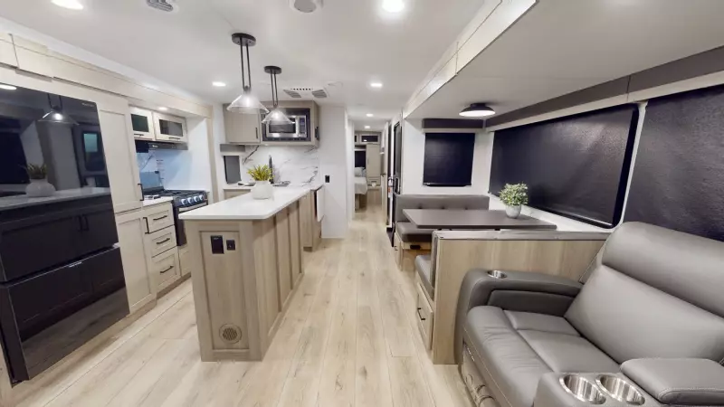 Flagstaff Super Lite Travel Trailers Main Room